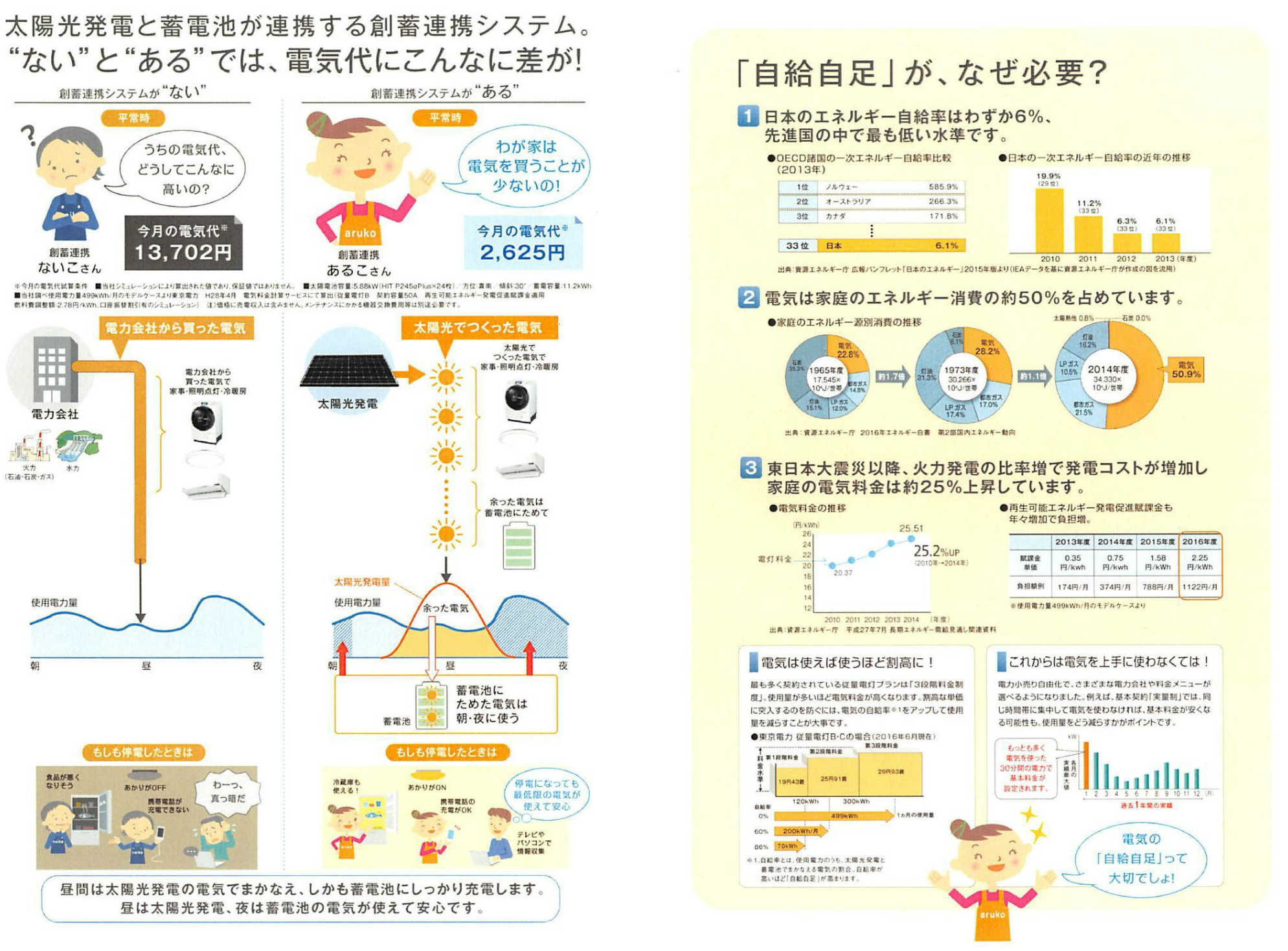 太陽光発電システム 蓄電池設置